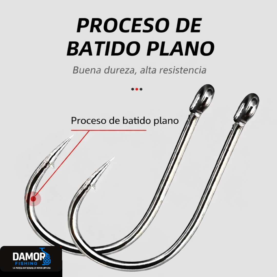 Set de Anzuelos de Acero Inoxidable - Imagen 4