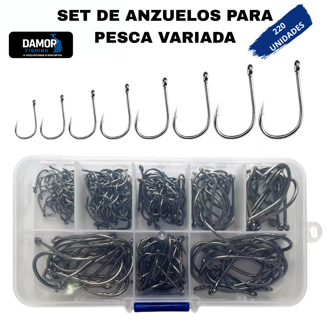 Set de Anzuelos de Acero Inoxidable - Imagen 3